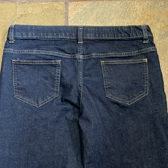 Wonder Nation Dark Wash Straight Jeans 16 plus - Picture 5 of 10
